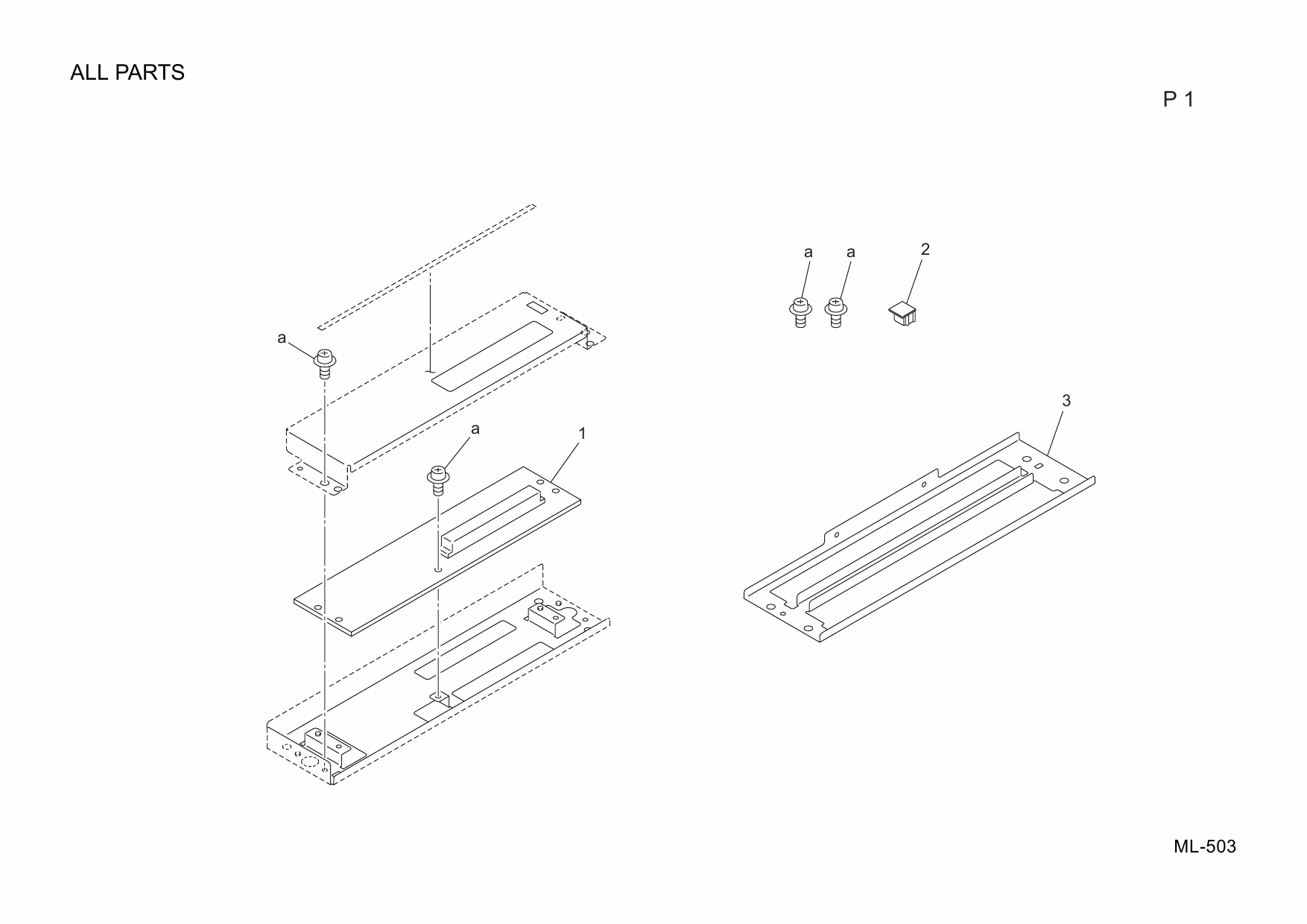 Konica-Minolta Options ML-503 16PA Parts Manual-5